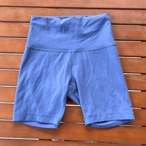 LULULEMON ALIGN HIGH RISE SHORT 6” WATER DROP WOMENS 4